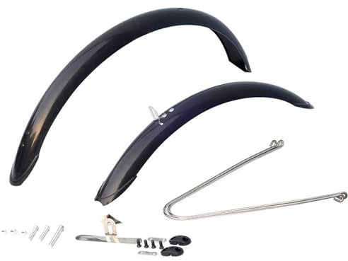 Ronyme Mountainbike-Schutzbleche Mountainbike-Schutzbleche für 20-Zoll-Reifen Wasserdicht gegen Spritzwasser Staub Fahrrad-Schutzblech-Set