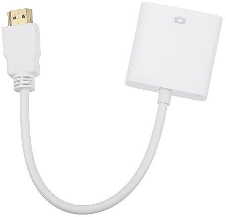 CAXUSD Convertidor De Vídeo Vga Cable Para Monitor Doble y Portátil Adaptador Multifunción Para Dvd y Laptop Transmisión Sin Distorsión Para Uso Oficina