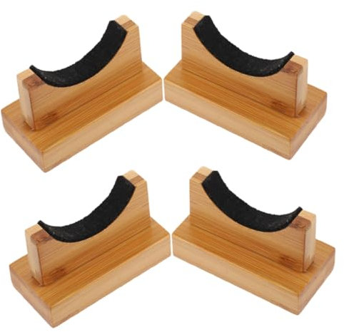 Happyyami 2paare Kombinierter Baseballschläger Halter Holz Wandmontage Platzsparender Schläger Organizer Für Baseball Stilvolle Aufbewahrungslösung Für Sportgeräte