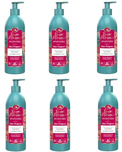 Tesori d'Oriente Hair Programm aromatisches Shampoo Ayurveda, 6 x 250ml