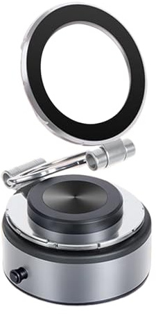 Generico Supporto per Telefono da Cruscotto | Supporto Magnetico per Cellulare Automobile da Cruscotto,Base A Ventosa Girevole A 360° Per Videochiamate Navigazione Vlog Viaggio