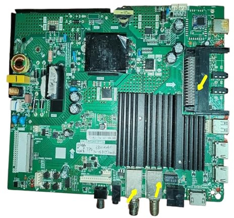 HK.T.RT2851P739 Intelligentes 4-Core-WiFi-Netzwerk-TV-Motherboard, physisches Foto, gut getestet, mit drei verschiedenen Schnittstellen(2T 1CI)