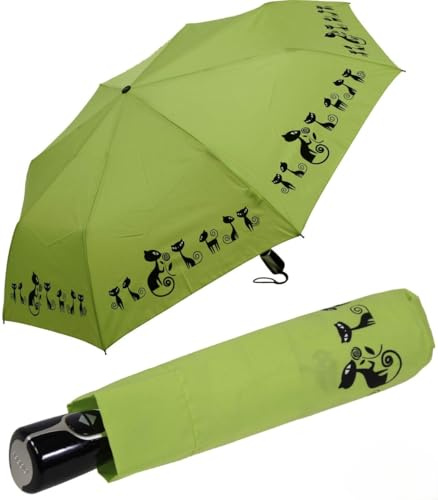 Doppler Mini Taschenschirm Auf-Zu-Automatik Cats