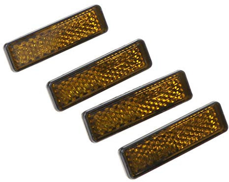 LANCHEN 4 Stück/Set Fahrrad Pedalreflektor Sicherheit Nacht Radfahren Reflektierendes Fahrradzubehör