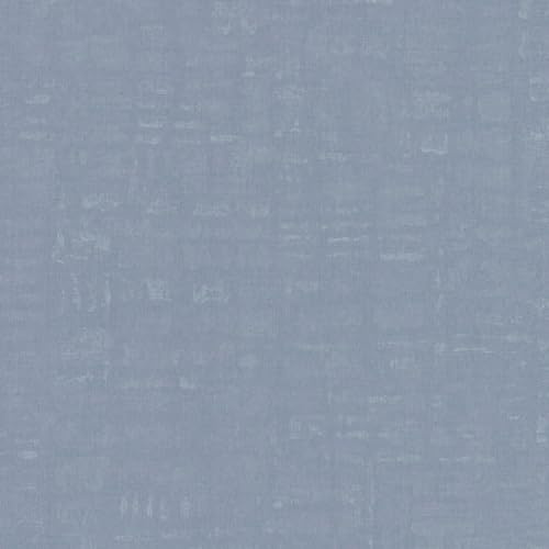 A.S. Création Tapete Uni Blau Nara 387457 Einfarbig Vliestapete 10,05 m x 0,53 m Made in Germany