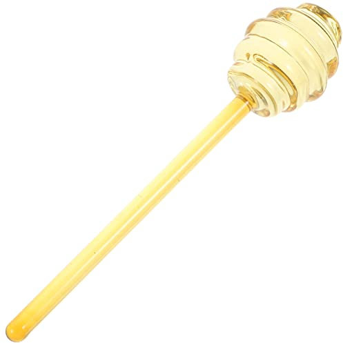 SHERCHPRY 1pieza Varilla De De Transparente Cucharón Resistente para Mermeladas y Jarabes Utensilio De Cocina Reutilizable para y