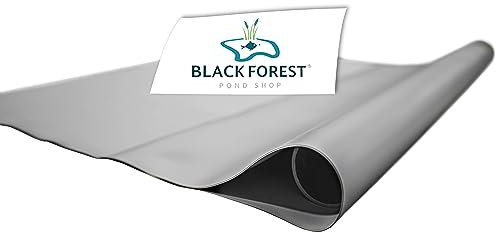 Black Forest Pond Shop Teichfolie 1mm Sika® perlgrau | Teichfolie 6 x 6 m | Made in Germany DIY für Teich, Schwimmteich & Gartenteich - Teichfolie 6x6 m