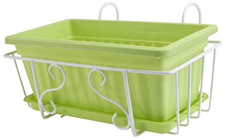 KONTONTY Hängender Blumentopf Blumentopf 1 Set Dekoratives Blumentopfregal Aus Natürlichem Stil Vielseitig für Den