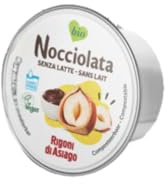 Crema Spalmabile Nocciolata Senza Latte Rigoni Di Asiago 60 Vaschette Monoporzioni da 15 g
