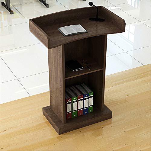 Premium Rednerpult Podium Schreibtisch - Idealer Kundenschalter für Firmengelände, Restaurantveranstaltungen, Hochzeiten - Empfangs-Host-Pult für eine professionelle und stilvolle Atmosphäre