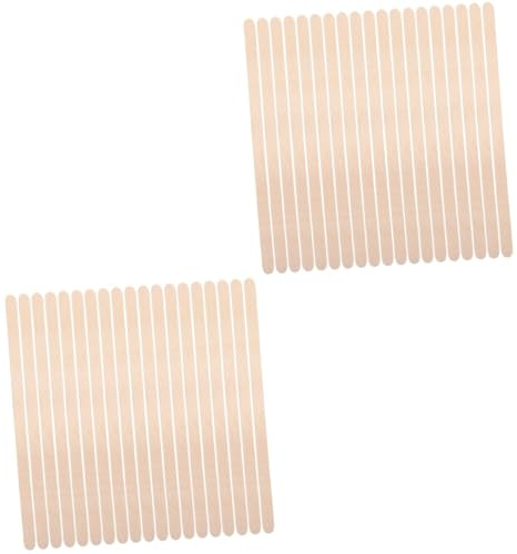 FRCOLOR 200stücke Holz-wachsstäbchen Für Haarentfernung Wiederverwendbare Spatel Für Wachs Und Zuckerpaste Zum Formen Von Augenbrauen Für Körperpflege Robust Und Vielseitig