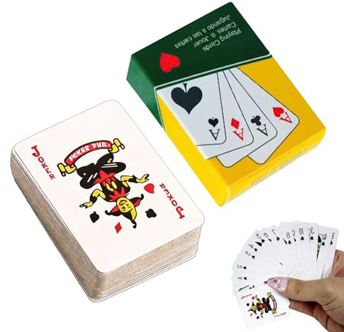 Youding Miniatur-Kartenspiel – tragbares Tischspiel, lustige und lustige Gesellschaftsspiele | für Jugendliche, Erwachsene, Sammler, Familie, Partys, Reisen