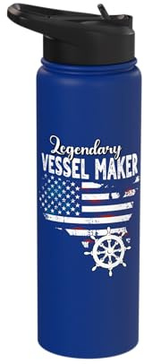 US Flag Vessel Maker Stainless Steel Insulated Water Bottle