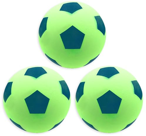 Kyto Softball 20cm Schaumstoff Ball | Fußball für Outdoor und Indoor | geeignet für Kinder ab 36 Monaten