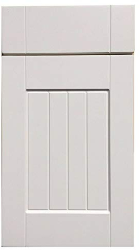 Kitchen Unit Cupboard Doors Ivory Tongue and Groove Panel Shaker (717mm x 396mm)