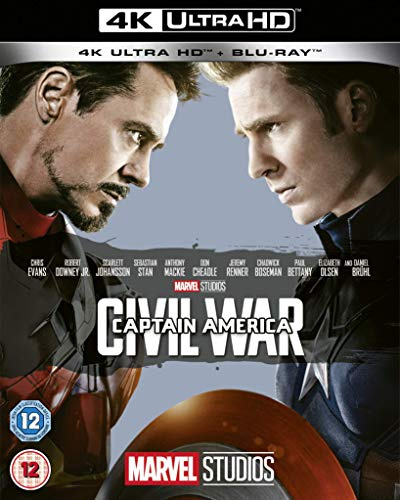 Captain America: Civil War 4k Ultra-HD [Blu-ray] [2019] [Region Free]
