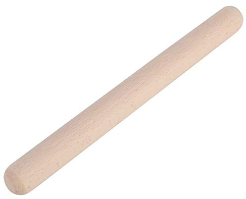 Home Solid Wood Rolling Pin Cake Pastry Pizza Rolling Pin Baking Tool Kitchen Utensils for Pasta, Cookie Dough, Pastry, Bakery, Pizza, Fondant, Chapati(39CM)