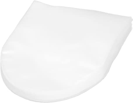 Dioche CD Innenhüllen, DVD Papierhüllen 100 Stück CD/DVD Innenhüllen, transparente Kunststoffhülle für 5-Zoll Aufbewahrung