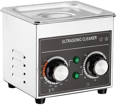 MNBVH Limpiador Ultrasónico Profesional Máquina Ultrasónica De Grado Industrial Limpiador De Piezas Ultrasónico para El Hogar Tanque 304 Sus para Anteojos, Joyas, Relojes, Herramientas