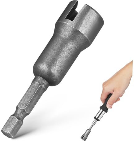 Hoement Präziser Flügelmutter-bit Mit Sechskantschaft Robuster Stahl Steckschlüssel Für Akkuschrauber Kraftvoller Schraubendreher-adapter Zur Schnellen Montage Von Flügelmuttern