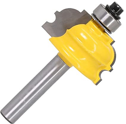 Fresa de vástago de 8MM for tallado de madera, enrutador de moldura arquitectónica, línea de broca, cuchillo, cortador de carpintería, cortador de espiga for madera, 1 ud.