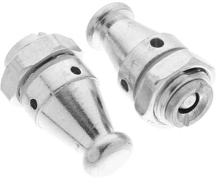 DECHOUS 2pcs Pressure Cooker Relief Valve Replacement Safety Valve Lock for Stainless Steel Pressure Cookers