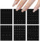 6 Hojas de Pegatinas Para Uñas con Aerógrafo, Pegatinas Uñas, Una Pegatina Para dos Usos, DIY, Pegatinas Decorativas Para Uñas, Amor, Estrellas, Mariposas, Estallidos de Estrellas, Flores, Llamas.