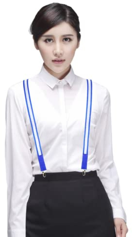LED Hängslen, Back Suspenders LED Light Suspenders Neon Stripe Light Up LED Suspenders för Män
