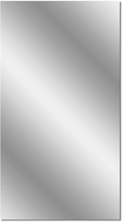 Donkivvy 200 x 60 cm, fogli a specchio flessibili, autoadesivi, adesivi da parete a specchio per camera da letto, soggiorno, pareti della cucina