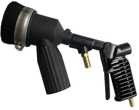 HUVIOVED 28 Gallon Nozzle Sandblaster Gun/Sand Blast Gun Kit/Sandblaster Nozzle Small Sandblasting Machine for 28Gallon Recycle Sandblasting Pot/Sandblast Tanks