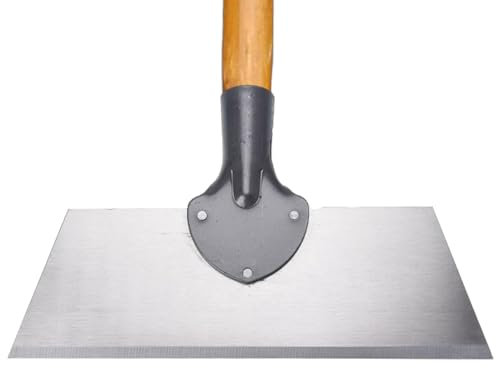 Sirseon Pelle plate d'aménagement paysager, pelle de jardin multifonctionnelle | Pelle à bords plats pour le nettoyage du jardin – Outil de nettoyage de jardin, pelle à plantes de ferme en plein air,