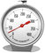 TNSLAND Thermomètre de Cuisson au Four Thermomètre de Four en Acier Inoxydable Plage de Mesure de 0°C à 400°C A Suspendre et à Poser avec Grand Cadran pour La Pâtisserie, La Cuisson et Le Gril