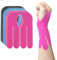 ANAMPION 12Pcs Kinesiotape para muñeca,Precortadas Cinta Kinesiologica,Venda Neuromuscular Adhesiva,Elásticas, Impermeable,Kinesiology Tape Elástica Para Alivio Dolor Muscular muñeca(Negro+Azul+Rosa)
