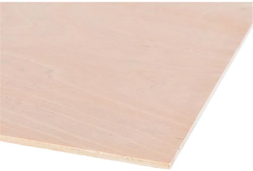 Pack of 10 (Total 10 Units) - 9mm Thick Hardwood Face Plywood - 2440mm (L) x 1220mm (W) x 9mm (T)