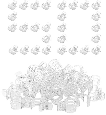 Clips de vigne – Support pour de jardin – Clips de fixation pour tige de légumes, pour jardin, intérieur et extérieur, serre, tomate, orchidée, pothos, légumes, fleurs