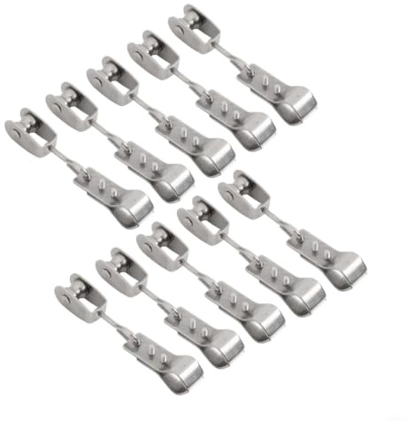 Zenllihome Heavy Duty, puleggia in acciaio 304 e morsetti, kit hardware per vela, tenditore per funi metalliche, sistema con nylon, blocco ruota e attrezzatura per l'installazione di tettoie esterne