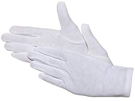 JAH Guanti standard in jersey di cotone – delicati sulla pelle & traspiranti per logistica, montaggio & magazzino