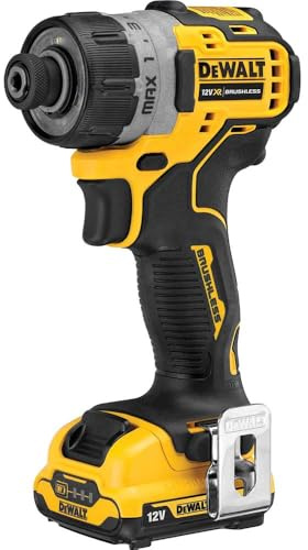 DEWALT 12V XR B/L SUB-COMP Screwdriver 2 X 2AH