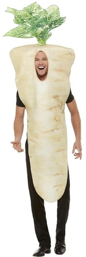 Smiffys Weihnachtskostüm, Pastinake, Braun, mit Wappenrock Halloween