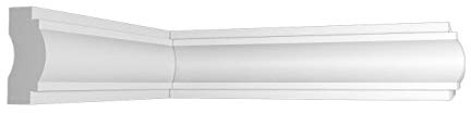 22 Meter Wandleisten XPS Styroporleisten Zierleisten Stuckprofile Stuckleiste Deckenleisten 40x18mm K29