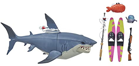 Hasbro Fortnite Victory Royale Series Upgrade Shark 15 cm große Action-Figur zum Sammeln mit Accessoires, ab 8 Jahren 15,2 cm (6 Zoll) Multi