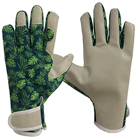 rrrrr 1 Paar Touchscreen-Handschuhe für Damen, professionelle Gartenarbeit, dornensicher, Blumenpflanzung, Hof, Arbeit, Gartenhandschuhe