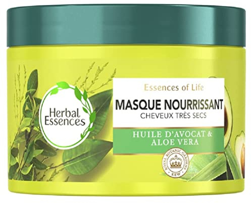 Herbal Essences Nährende Maske, Avocadoöl und Aloe Vera, trockenes Haar und Kopfhaut, 450 ml
