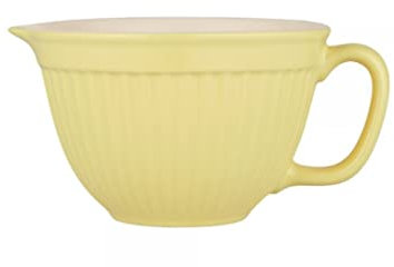 IB Laursen - Rührschüssel, Schüssel - Mynte - Steingut - Farbe: Lemonade - (BxHxL): 18 x 12 x 24 cm