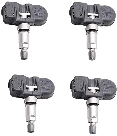 Baceyong Reifendruckkontrollsystem-Sensor, kompatibel mit Ch*ry*sler Kompatibel mit D0d*ge Kompatibel mit J*e/ep 433MHz, 4pcs 56029400AE RDKS-Sensor