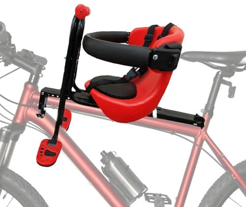 Biike barnstol – Biike barnstol framsäte | Barncykelstol | Justerbart cykelsäte för barn | Barncykelsäte | Bekväm sadel inkl