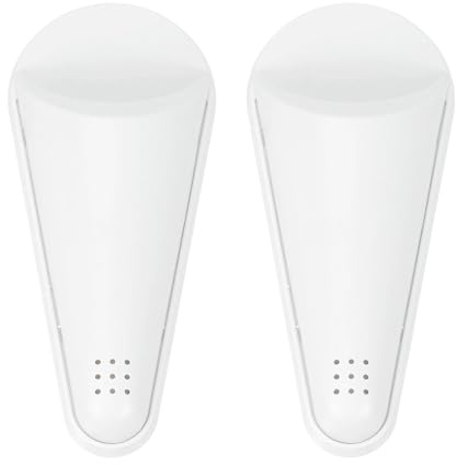 QUARKZMAN 2Pcs Porte-Ciseaux Magnétiques, AVEC Trous de Drainage pour L'Organisation Du Réfrigérateur de Cuisine, Blanc