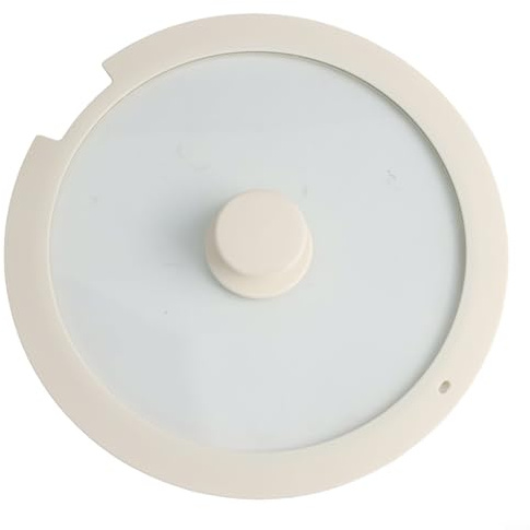 Tapa de silicona para ollas, cubierta de vidrio resistente al calor para sartenes de 18 cm, 20 cm, 26 cm, antiderrames, liberación de vapor, accesorios de cocina, negro y blanco (B 26 cm)