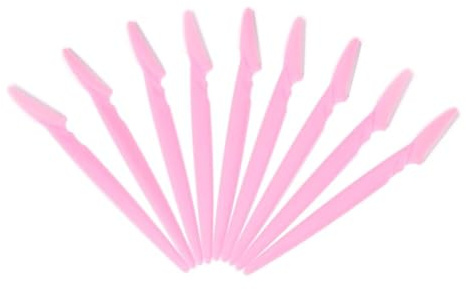 Gogogmee 30 Pezzi Taglia Sopracciglia Facciali Per Sopracciglia Modellatore Portatile Rosa