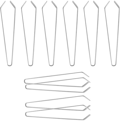 TOYZFRIENDY Pinzas para Espinas de Pescado de Acero Inoxidable 10 Piezas Multifuncionales para Eliminar Espinas y Vello en Cocina Doméstica Herramienta de Precisión para Preparación de
